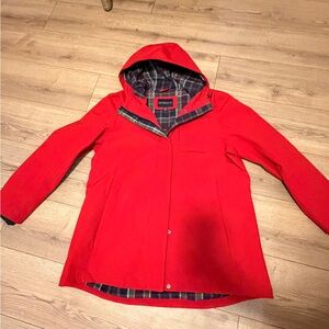 Pendleton Red Hooded Ski Jacket